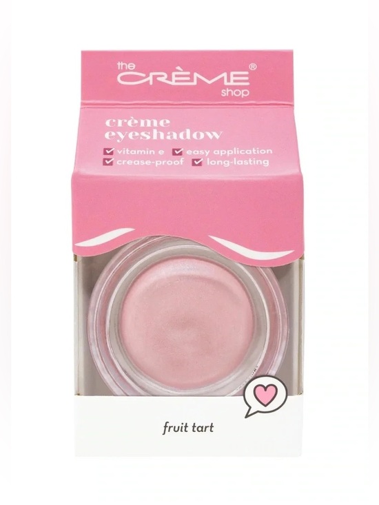 The Creme Shop Other - The Crème Shop Fruit Tart Crème Eyeshadow - Soft Pink